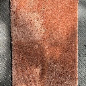 Bath Mat rug  - apricot colored 34”x25” Fieldcrest